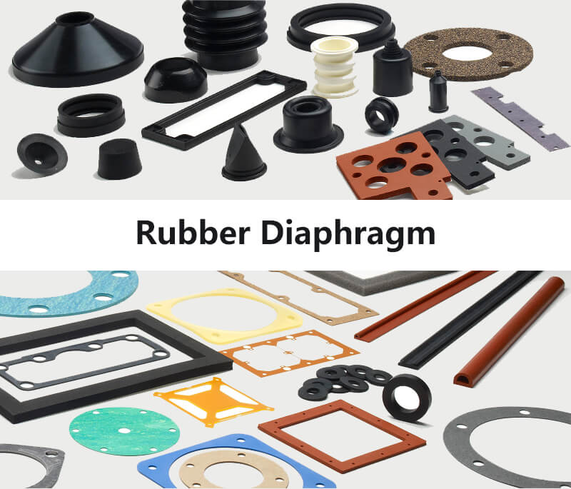 Molded Rubber Diaphragms 